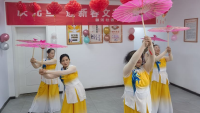 荆州区城南街道御河社区：“庆元旦 迎新春”文艺联欢迎新年