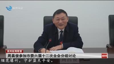 周昌俊参加市委六届十二次全会分组讨论