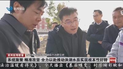 李迎伟调研洪湖流域综合治理工作