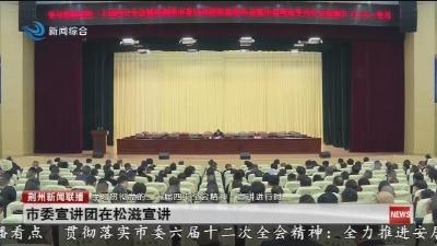 市委宣讲团在松滋宣讲