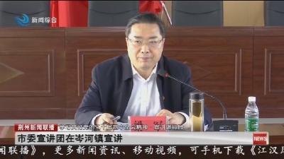 市委宣讲团在岑河镇宣讲