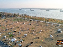 【图集】周末游玩好去处 柳林洲公园露营欢乐多