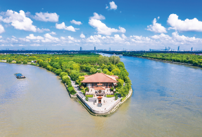 “浦江之首”因水而生 “乡野硅谷”因水而兴