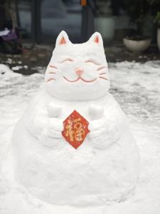 荆州堆雪人大赛，开始了！