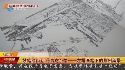 妙笔绘街巷 丹青寄乡情一一左霞画笔下的荆州美景