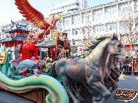 图集 | 年味拉满！《荆楚岁时记》年俗巡游燃动新春