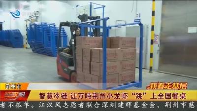 智慧冷链 让万吨荆州小龙虾“跳”上全国餐桌