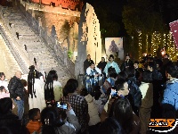 荆州古城：沉浸夜游灵剑山，赴仙侠奇幻之约