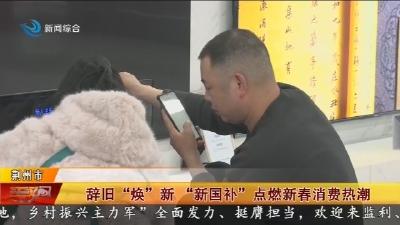 辞旧  “焕”  新  “新国补”  点燃新春消费热潮