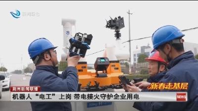机器人 “电工” 上岗   带电接火守护企业用电