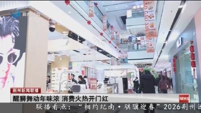 醒狮舞动年味浓 消费火热开门红