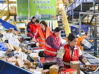 图集 | 荆州邮区中心马力全开 护航新春寄递路