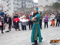 图集 | 荆州古城：春节长假首日 三国风情年味浓