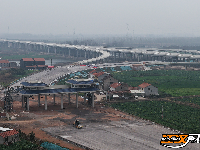 武松高速江陵张黄村收费站初现雏形