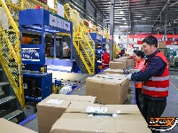 图集 | 荆州邮区中心马力全开 护航新春寄递路