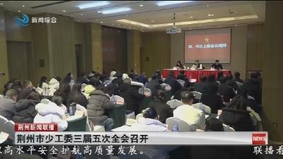 荆州市少工委三届五次全会召开