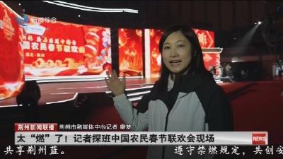 太 “燃” 了 !    记者探班中国农民春节联欢会现场