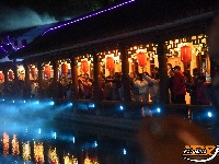 荆州古城：沉浸夜游灵剑山，赴仙侠奇幻之约