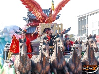 图集 | 年味拉满！《荆楚岁时记》年俗巡游燃动新春