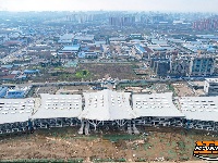 【图集】新春走基层 | 江汉平原产业交流中心项目建设加速