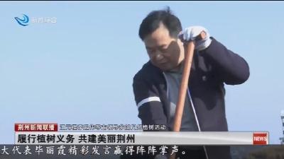 履行植树义务 共建美丽荆州