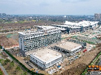 【图集】新春走基层 | 江汉平原产业交流中心项目建设加速