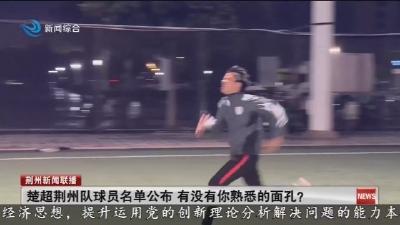 楚超荆州队球员名单公布 有没有你熟悉的面孔?