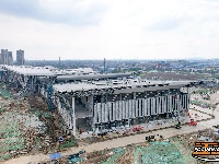 【图集】新春走基层 | 江汉平原产业交流中心项目建设加速