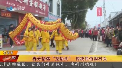 春分恰遇 “龙抬头”       传统民俗闹村头