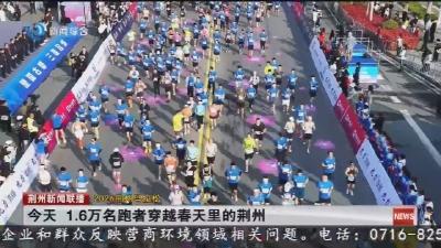 今天  1.6万名跑者穿越春天里的荆州