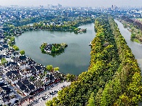 图集 | 碧水繁花相映 荆州三国公园春意浓