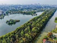 图集 | 碧水繁花相映 荆州三国公园春意浓