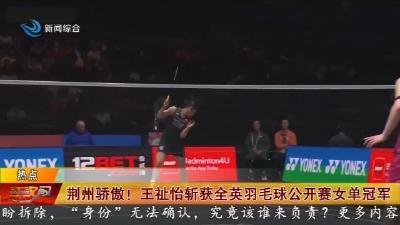 荆州骄傲!王祉怡斩获全英羽毛球公开赛女单冠军