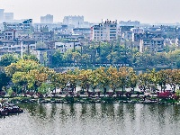 图集 | 碧水繁花相映 荆州三国公园春意浓