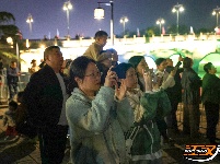 图集 | “荆州十二时辰·荆马之夜”无人机秀点亮古城夜空