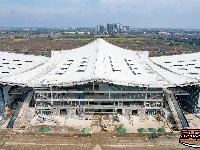 【图集】新春走基层 | 江汉平原产业交流中心项目建设加速