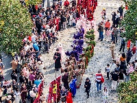 荆州古城开城迎宾 楚风楚韵礼遇荆马跑友