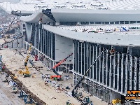 图集 | “金凤”蓄势待发 江汉平原产业交流中心冲刺金秋投用