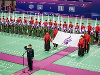 荆州2026全国历史文化名城羽毛球邀请赛开幕式举行