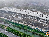 图集 | “金凤”蓄势待发 江汉平原产业交流中心冲刺金秋投用