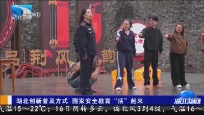 湖北创新普及方式   国家安全教育 “活” 起来