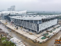 图集 | “金凤”蓄势待发 江汉平原产业交流中心冲刺金秋投用