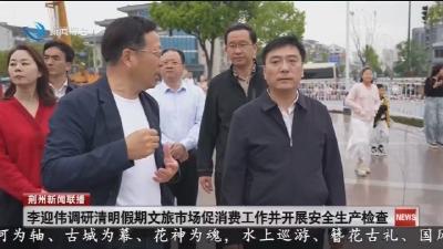 李迎伟调研清明假期文旅市场促消费工作并开展安全生产检查