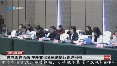 世界因你而来 中外文化名家荆楚行走进荆州