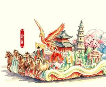 千人阵列出炉！五一来荆州，见证战国袍花车巡游高燃时刻！