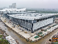 图集 | “金凤”蓄势待发 江汉平原产业交流中心冲刺金秋投用