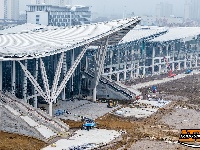 图集 | “金凤”蓄势待发 江汉平原产业交流中心冲刺金秋投用