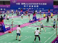 荆州2026全国历史文化名城羽毛球邀请赛开幕式举行