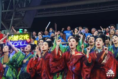 荆州元素燃动“楚超”！