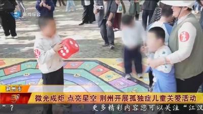 微光成炬  点亮星空    荆州开展孤独症儿童关爱活动